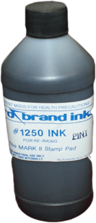 1 Pint - Bottle of Aero Brand Ink for Mark II Ink Pads
