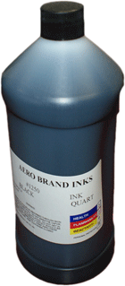 1 Quart - Bottle of Aero Brand Ink for Mark II Ink Pads